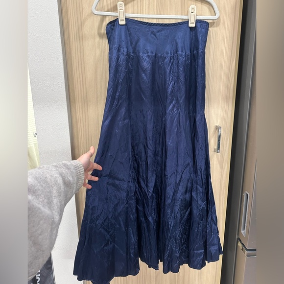 Karen Kane blue maxi skirt - Picture 4 of 4